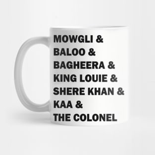 The Jungle Book Crew Mug